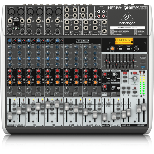 iڍ F BEHRINGER(xK[)/PA~LT[/QX1832USB XENYX(GtFN^[EUSBI[fBIC^[tF[X)