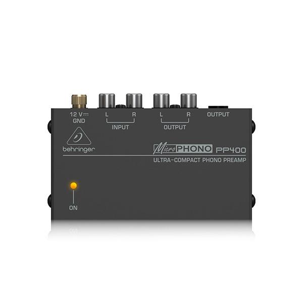 ■【電源AC付】BEHRINGER　PP400 フォノアンプ BEHRINGER ( ベリンガー ) PP400 MICROPHONO フォノプリアンプ