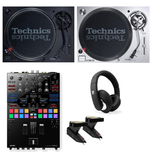 ターンテーブル　technics DJセット