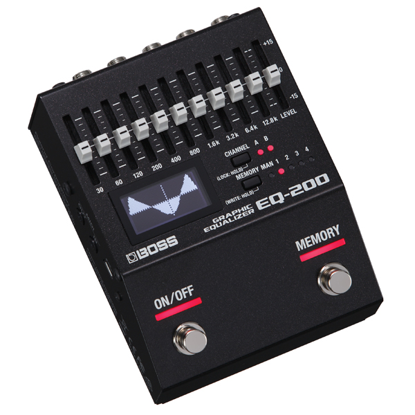 BOSS EQ-200 グラフィックイコライザー（値下げ対応可能） BOSSの高品質なグラフィックイコライザーEQ-200をご紹介いたします。