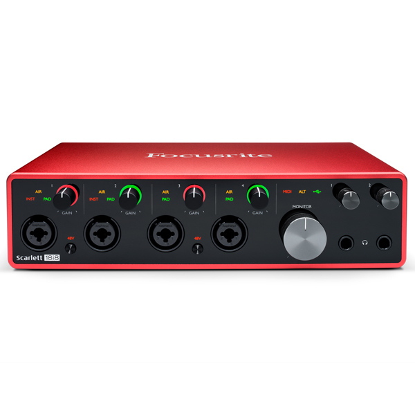 iڍ F Focusrite/I[fBIC^[tFCX/Scarlett 18i8 3GAbleton Live Lite{Protools3t[gCAohIAbleton LTM StartUpGuideAtunecore`PbgtI