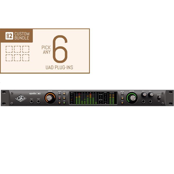 iڍ F Universal Audio/I[fBIC^[tFCX/Apollo X6 Custom 6 Upgrade