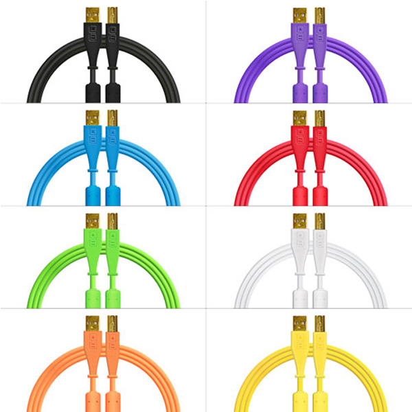 iڍ F DJ TECHTOOLS/USBP[u/CHROMA CABLES USB-A to USB-BP[u StraightiXg[g^1.5mj