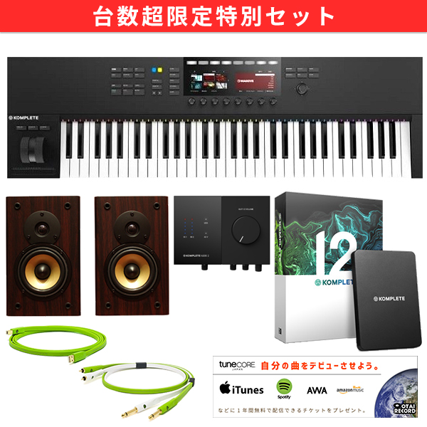 iڍ F yԌZ[I127,000105,455zy䐔IEfނɍȂIzS61MK2ȔZbgiS61MK2/KOMPLETE AUDIO2/KOMPLETE 12 UPGj506/USB class B 0.7M/RTS class B 1.0M/TuneCore`Pbgv[gI