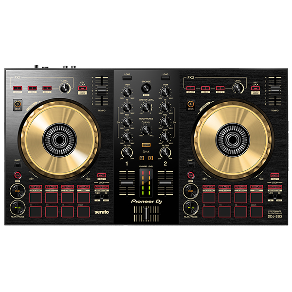 【美品】Pioneer DDJ-SB3-N ゴールド Seratoコントローラー