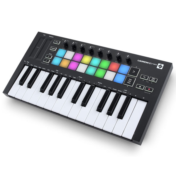 iڍ F novation/MIDIL[{[h/LaunchKey mini MK3Ableton Live Litet