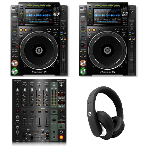 CDJ-2000NXS2ハイクオリティーオールラウンドDJセット(DJX900USB ...