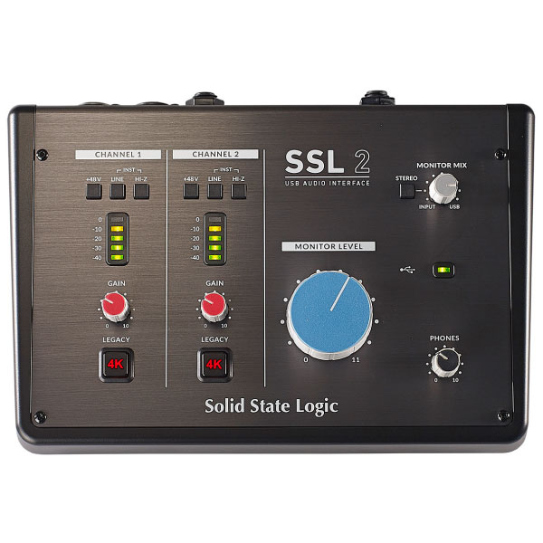 オーディオ機器 その他 Solid State LogicのUSBオーディオインターフェイス「SSL2」のご紹介です。