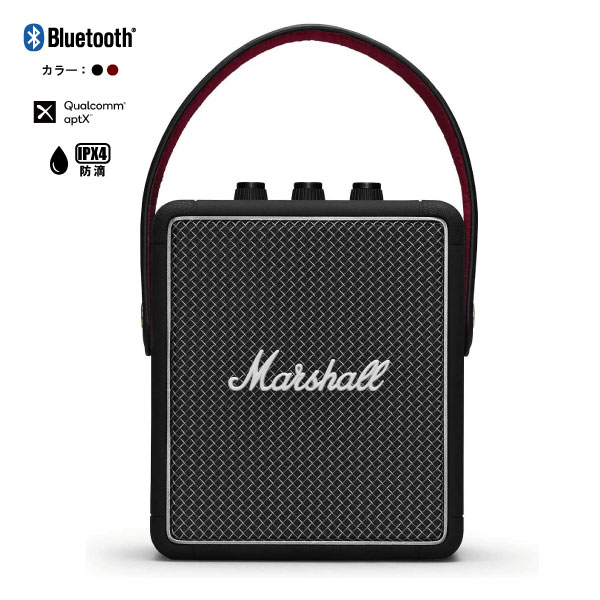 iڍ F Marshall/CXXs[J[/STOCKWELL 2yaptXΉ/IPX4hz S2F ubN/o[KfB 