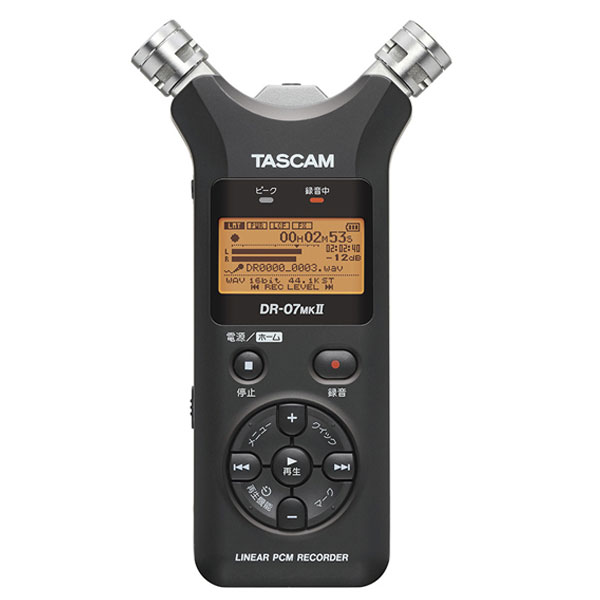 iڍ F TASCAM/jAPCMR[_[/DR-07MKII VER2