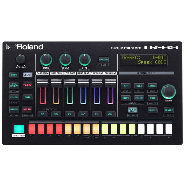 Rolandから革新的なリズムマシンが誕生！！TR-6Sをご紹介いたします！