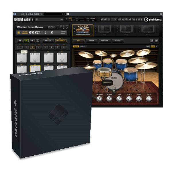 Steinbergより究極のドラム音源集、Groove Agent5のご紹介です。