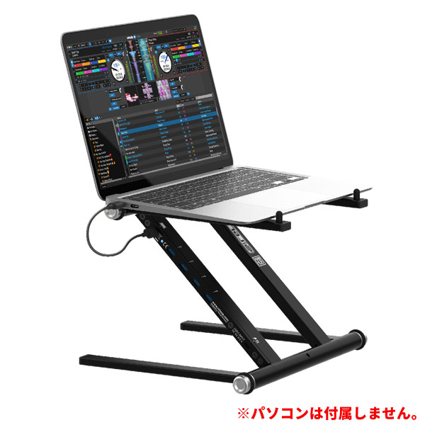 軽量 パソコンスタンド タブレットスタンド USBハブ