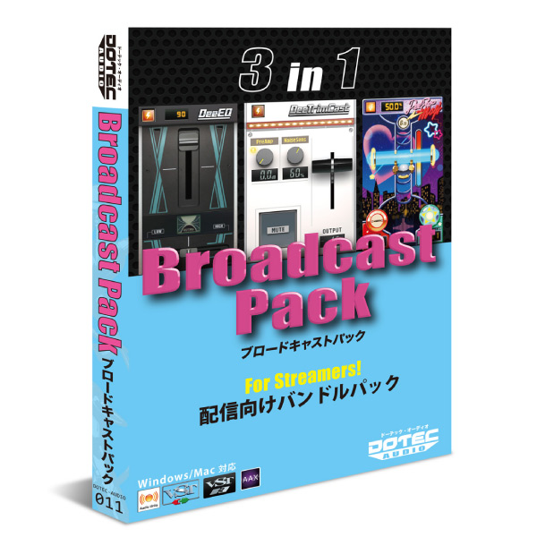 iڍ F yOBS Studioł̔zM̉ɌȂvOCZbgIzDOTEC AUDIO/vOC/Broadcast Pack