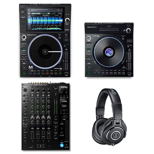 iڍ F I[DENON DJ SC6000M PRIMEtbOVbvo[ZbgiSC6000M PRIME/LC6000PRIME/X1850PRIME/ATH-M40xjLamia 3mAHOW TO DJuAS҂͂߂ăubNiI