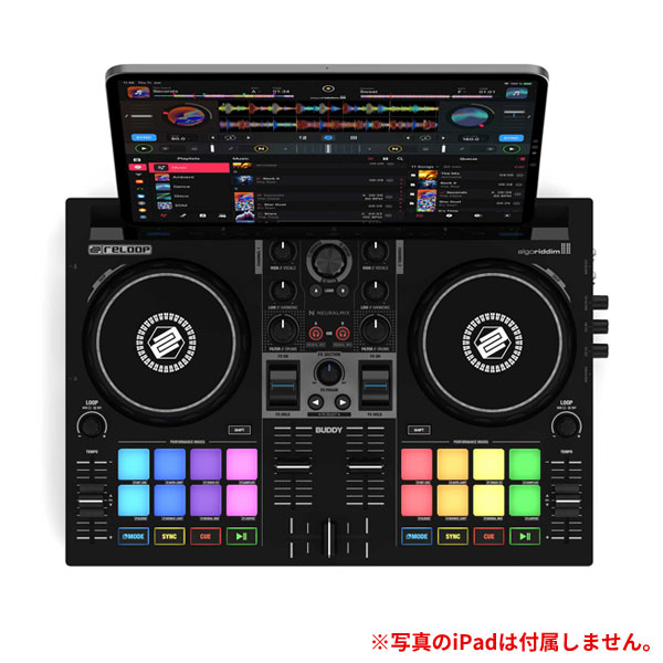 Iphone Ipadでのdjに超最適な多機能djコントローラー Reloop Djay専用djコントローラー Buddy Dj 機材アナログレコード専門店otairecord