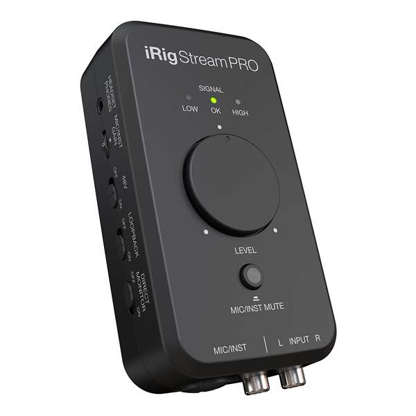 iRig Stream IK Multimedia オーディオインターフェース