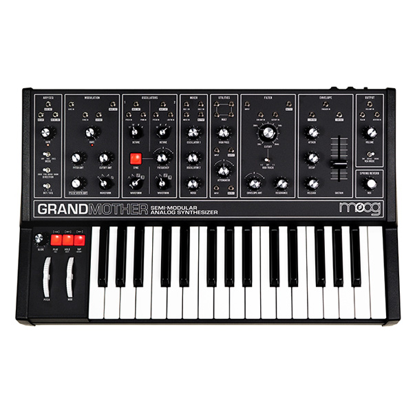 MOOGのシンセサイザー、Grandmother Darkのご紹介です。