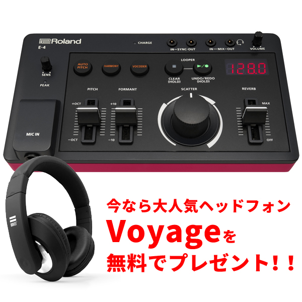 iڍ F y[\IȂ9,800~̑lCwbhtHVoyage𖳗Ńv[gIzRoland/{CXGtFN^[/AIRA Compact E-4