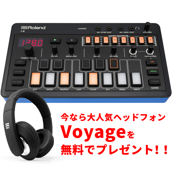 iڍ F y6{ȍ~ח\B\tIzȂ9,800~̑lCwbhtHVoyage𖳗Ńv[gIzRoland/R[hV[PT[/AIRA Compact J-6