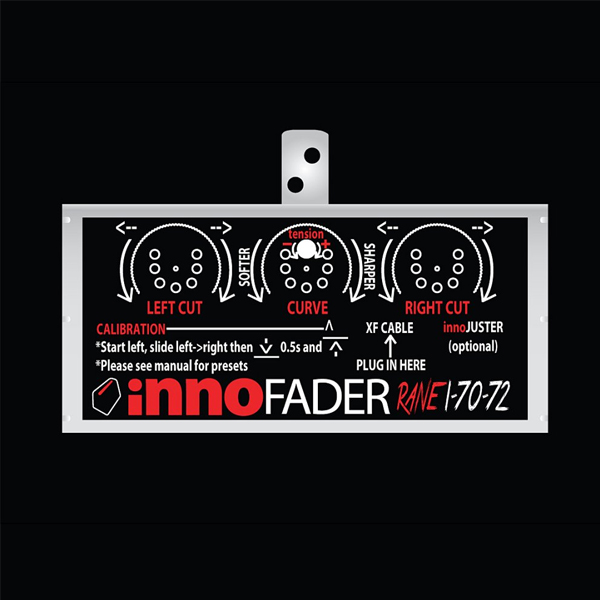 商品詳細 ： Audio Innovate/交換用フェーダー/Innofader Rane 1-70-72（RANE ONE、SEVENTY、SEVENTY-TWOのフェーダーアップグレードに！）
