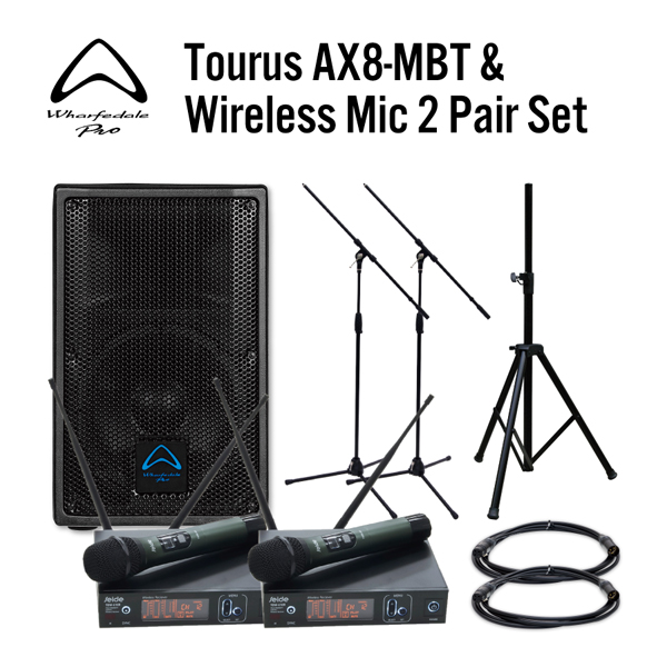 iڍ F y`K̓CxgɍœKICX2{ZbgɂȂȈPAXs[J[ZbgłIzTOURUS AX8 PA System Set 