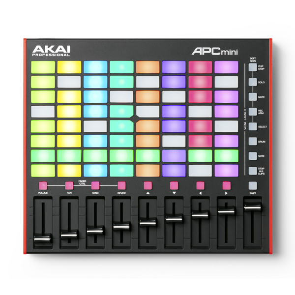 商品詳細 ： AKAI Professional/MIDIコントローラー/APC mini MK2★Ableton LTM StartUpGuide、tunecoreチケット付属！