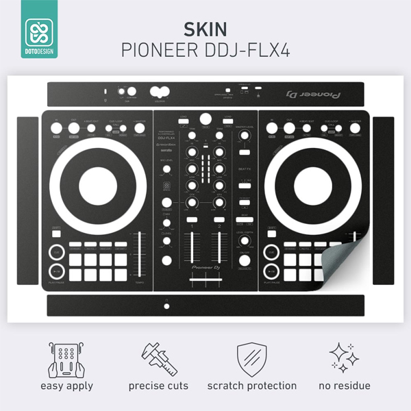 iڍ F yDJ@ނJ[JX^ی삷XLXebJ[IzDOTODESIGN/DJ@ޗpXL/Skin DDJ-FLX4