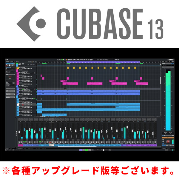 iڍ F yCUBASE SALE 2024I428܂ŋ30ItIVAVNxɂЁIzSteinberg/y\tg/Cubase 13 eAbvO[hł܂B