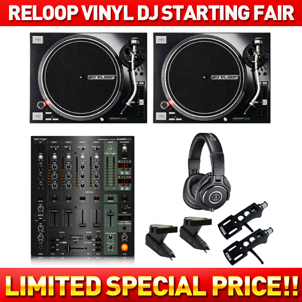iڍ F yRELOOP VINYL DJ STARTING FAIRzRP-7000MK2ؔMIXdZbgiDJX900USB/ATH-M40x/STO-HS-BKx2/OM PRO Sx2jHOWTODJ/DJS҂͂߂BOOK/̐jv[gI