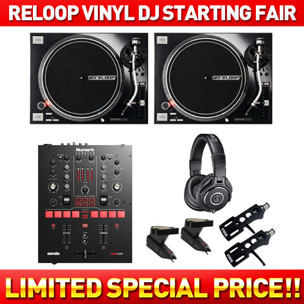 iڍ F y5{ȍ~ח\B\tIRELOOP VINYL DJ STARTING FAIRzRP-7000MK2 nCRXpSerato DJΉ~LT[ZbgiSCRATCH/ATH-M40x/STO-HS-BKx2/OM PRO Sx2jHOWTODJ/DJS҂͂߂BOOK/̐jv[gI