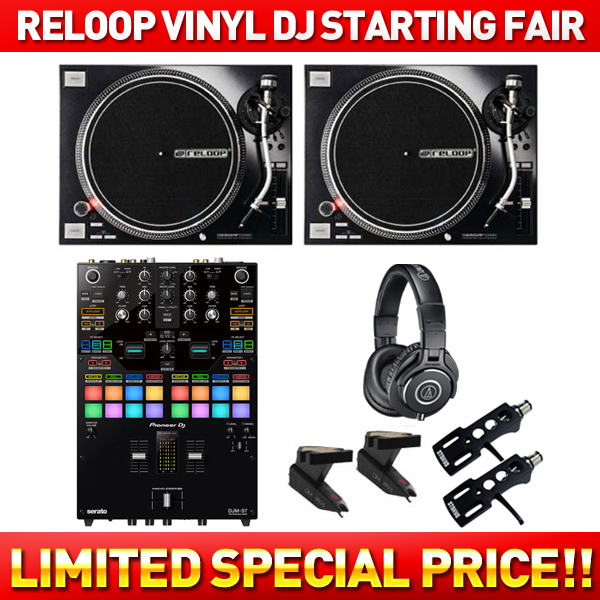 iڍ F yRELOOP VINYL DJ STARTING FAIRzRP-7000MK2 DVSSΉogX^CHIPHOPZbgiDJM-S7/ATH-M40x/STO-HS-BKx2/OM PRO Sx2jHOWTODJ/DJS҂͂߂BOOK/̐jv[gI