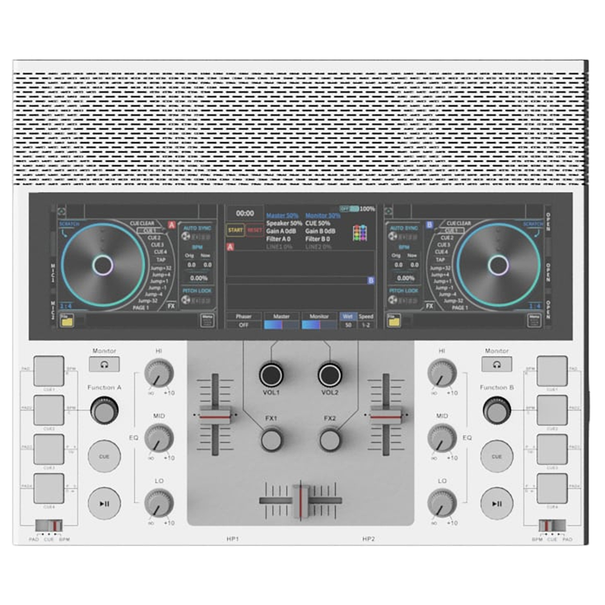 商品詳細 ： ミューシグナル/ポータブルDJコントローラー/FJ1