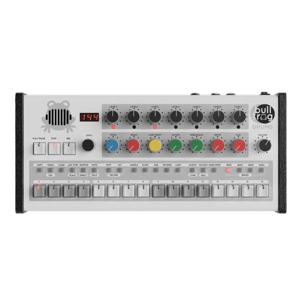 商品詳細 ： 【Richie Hawtin監修の強力ドラムマシン！】ERICA SYNTHS/ドラムマシン/BULLFROG DRUMS