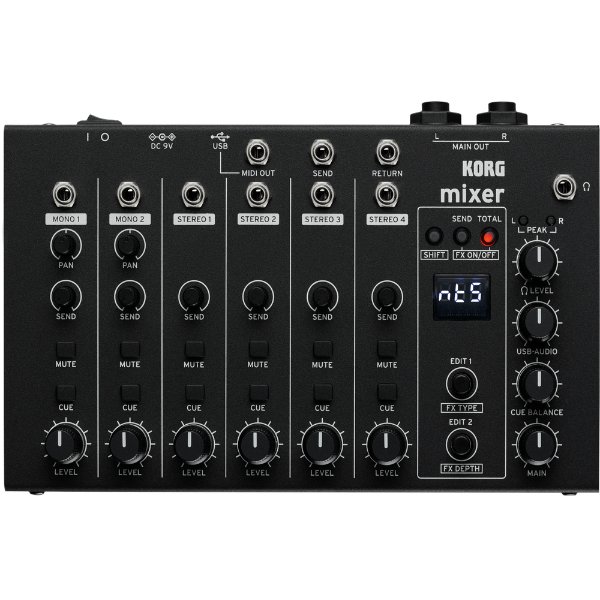 商品詳細 ： 【即納可能！】KORG/パフォーマンスミキサー/NTS-4 MIXER