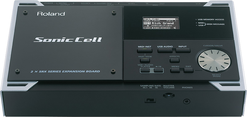 iڍ F Roland/W[{USBI[fBIEMIDIC^[tF[X/SONICCELLtunecore`PbgtI