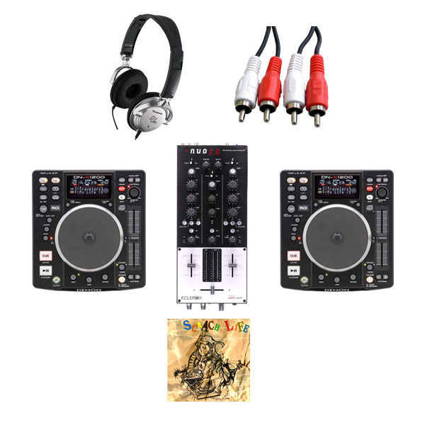商品詳細 ： DN-S1200高音質スクラッチセット（DNS1200/NUO2.0/RPDJ100→DN-HP500にアップグレード中！/USBフラッシュメモリー4GB×2/ELEVATE3/pp3/SCRATCH LIFE/DJはじめましたプレゼント中！！ 