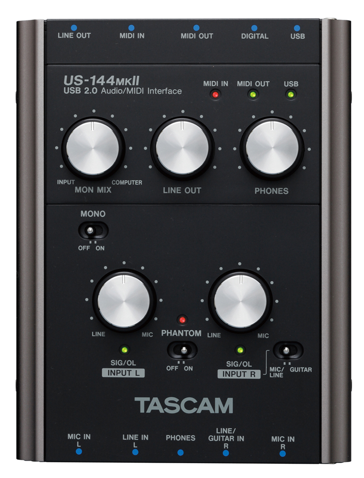 Tascam US-144MK2　USBオーディオインターフェース