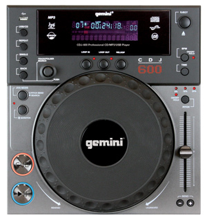 台数限定激安セール実施中！】GEMINI/データファイルCDJ-600※SCRATCH