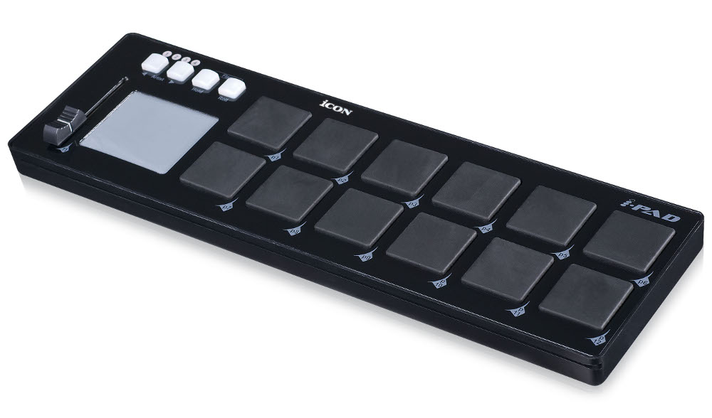 iCON/USB・MIDIパッドコントローラ/i-pad(Black) -DJ機材アナログ