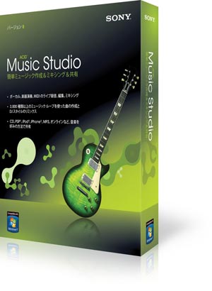 iڍ F SONY/y\tg/Acid Music Studio 8