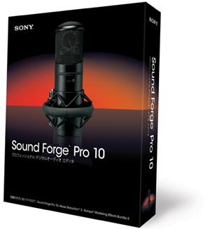 iڍ F SONY/I[fBIg`ҏW\tg/Sound Forge Pro 10