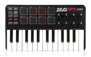 AKAI/mini keyboard&drum pads/MPKmini -DJ機材アナログレコード専門店