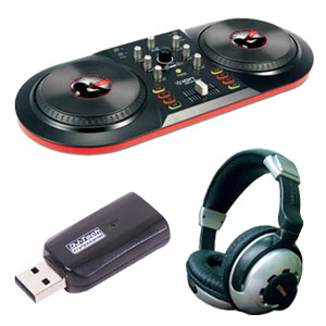 ION Discover DJ PC DJコントローラー DJミキサー 中古 Ion Discover DJ Computer DJ System Dual Turntable USB