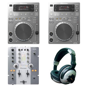 商品詳細 ： 【CDJセール20大特典プレゼント！】CDJ350エントリーセット(CDJ-350-S/DJM250W/HX3000)