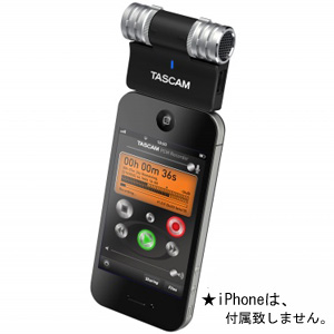 TASCAM/iPhone iPad iPod touch用リニアPCMレコーダー/iM2 -DJ