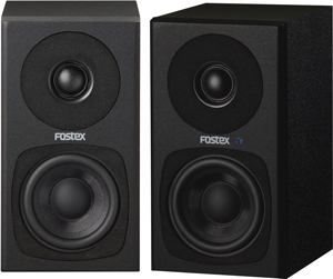 Fostex/モニタースピーカー/PM0.3 B (2本セット・アンプ内蔵） -DJ機材 