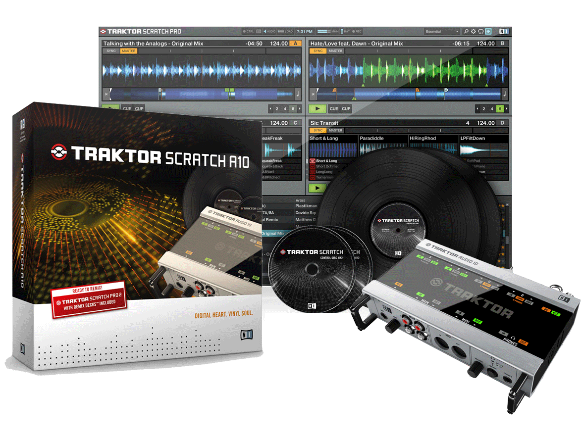 iڍ F Native Instruments/PC\tg/Traktor Scratch A10TRAKTORKChv[gI