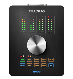 iڍ F MOTU/FireWire/USB2.0nCubhΉI[fBIC^[tFCX/Track 16tunecore`PbgtI