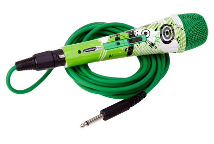 iڍ F yXg1IzJammin Pro/}CN/COLOR MIC GREEN PLANET